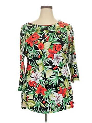 impulsive 3/4 Sleeve Blouse (view 1)