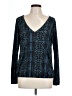 Viereck Teal Long Sleeve Blouse Size L - photo 1