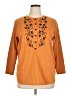 Assorted Brands Orange 3/4 Sleeve Blouse Size 1X - photo 1