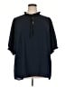 City Chic 100% Polyester Blue 3/4 Sleeve Blouse Size 20 Plus (L) - photo 1