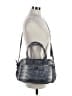 Nine West Metallic Gray Blue Satchel One size - photo 2