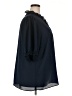 City Chic 100% Polyester Blue 3/4 Sleeve Blouse Size 20 Plus (L) - photo 4