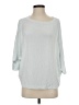 Athleta Silver 3/4 Sleeve Blouse Size XXS - XS - photo 1