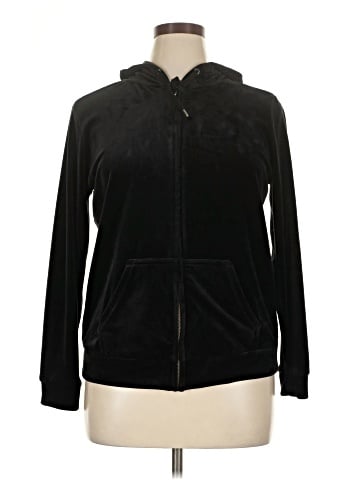 Gloria Vanderbilt Zip Up Hoodie (view 1)