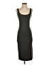 Zenana Solid Gray Casual Dress Size S - photo 1