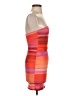 Shein Color Block Orange Cocktail Dress Size 2 - photo 4
