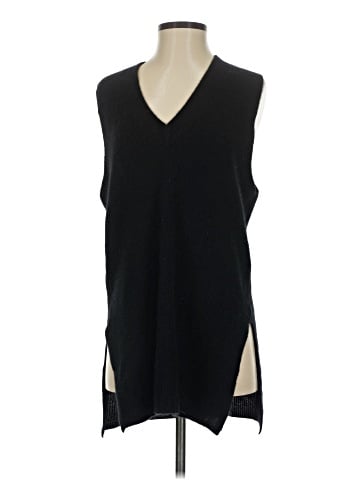 Skull Cashmere Sweater Vest (view 1)