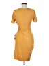 Minette Solid Yellow Cocktail Dress Size M (estimated) - photo 2