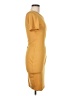 Minette Solid Yellow Cocktail Dress Size M (estimated) - photo 4