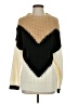 Tularosa 100% Acrylic Color Block Ivory Pullover Sweater Size S - photo 1