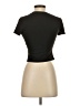 Unbranded Black Short Sleeve Turtleneck Size S - photo 2