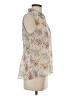 CAbi 100% Polyester Floral Ivory Sleeveless Blouse Size S - photo 4