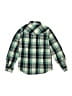 Guess 100% Cotton Plaid Green Long Sleeve Button-Down Shirt Size 12 - 14 - photo 2