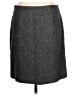 Garnet Hill Tweed Gray Casual Skirt Size 10 - photo 2