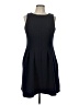 Gabby Skye Chevron-herringbone Black Casual Dress Size 12 - photo 1