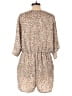 ePretty 100% Polyester Animal Print Tan Romper Size XL - photo 2