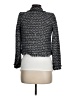 River Island 100% Polyester Tweed Gray Blazer Size 6 (petite) - photo 2