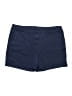 Jag Solid Blue Shorts Size 14 - photo 1