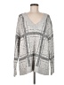 Treasure & Bond Plaid Silver Pullover Sweater Size M - photo 1