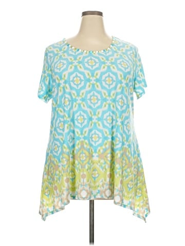 Ruby Rd. Short Sleeve Blouse (view 1)