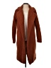 Fee Et Rit Brown Coat Size S - photo 1