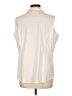 misook Ivory Sleeveless Button-Down Shirt Size L (estimated) - photo 2