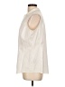misook Ivory Sleeveless Button-Down Shirt Size L (estimated) - photo 5