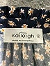 Kaileigh Animal Print Ivory Long Sleeve Blouse Size S - photo 7