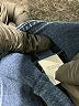 Purejill Solid Blue Casual Pants Size S - photo 5
