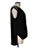 BCBGMAXAZRIA 100% Polyester Black Sleeveless Blouse Size L - photo 4