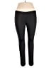 Dots Solid Black Active Pants Size 1X - photo 1
