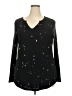 Torrid Stars Black Pullover Sweater Size 2X Plus (2) - photo 1