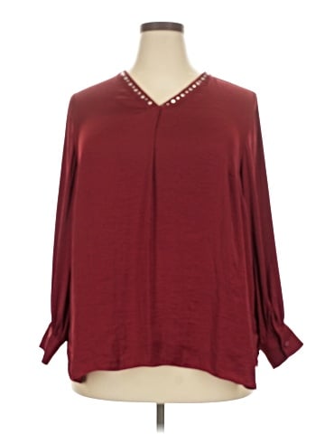 Carmen Carmen Marc Valvo 3/4 Sleeve Blouse (view 1)