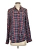 Lucky Brand Plaid Gray Long Sleeve Button-Down Shirt Size S - photo 1