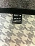 Shein Houndstooth Ivory Cardigan Size L - photo 7