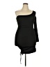 Unbranded Solid Black Cocktail Dress Size 4X - photo 1