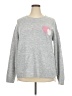 WallpapHER Hearts Gray Sweatshirt Size XXL - photo 1
