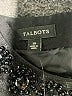 Talbots 100% Polyester Solid Black Casual Dress Size 10 - photo 7