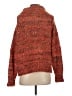Moth Tweed Red Turtleneck Sweater Size S - photo 2