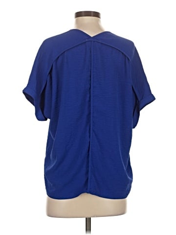 She + Sky Short Sleeve Blouse (view 2)