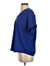 She + Sky 100% Polyester Blue Short Sleeve Blouse Size S - photo 5