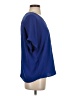 She + Sky 100% Polyester Blue Short Sleeve Blouse Size S - photo 4
