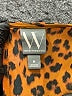 Worthington 100% Polyester Animal Print Orange Long Sleeve Blouse Size M - photo 7