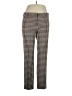 Max Mara Houndstooth Brown Wool Pants Size 14 - photo 1