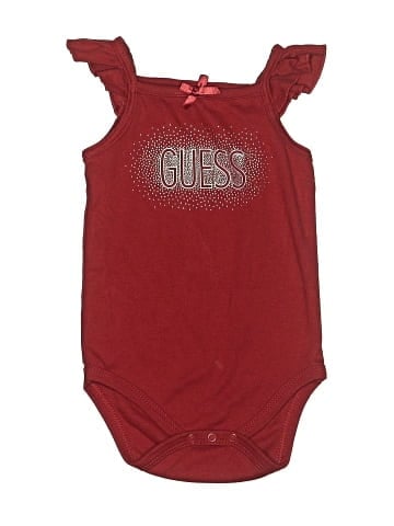 Guess Baby Short Sleeve Onesie (view 1)