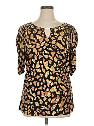Thalia Sodi 3/4 Sleeve Blouse (view 1)