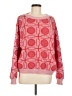 Shein 100% Polyester Print Red Pullover Sweater Size 8 - 10 - photo 1