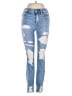 American Eagle Outfitters Hearts Blue Jeans Size 00r - photo 1