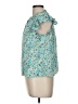 Vineyard Vines Teal Short Sleeve Blouse Size M - photo 5