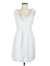 BCBGMAXAZRIA White Cocktail Dress Size 8 - photo 1